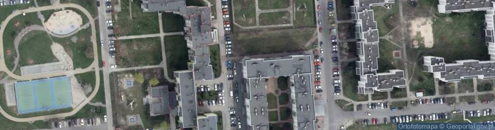 Zdjęcie satelitarne Przychodnia Weterynaryjna EDEN Bielska