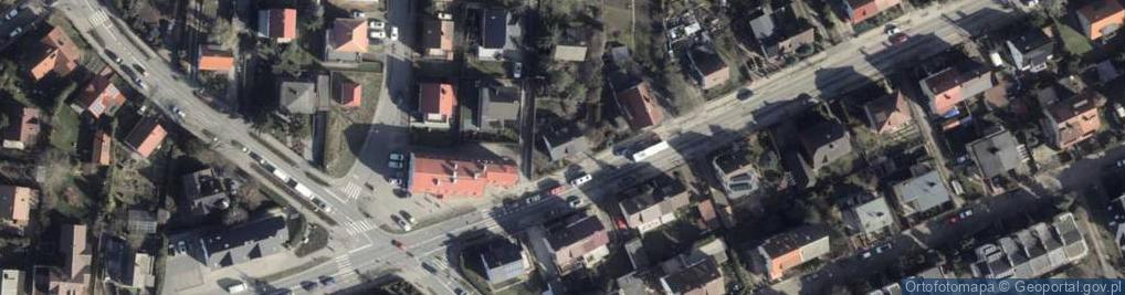 Zdjęcie satelitarne Remigiusz Wilmowicz Gabinet Weterynaryjny Goldi