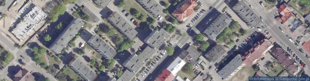 Zdjęcie satelitarne Usługi Weterenaryjne
