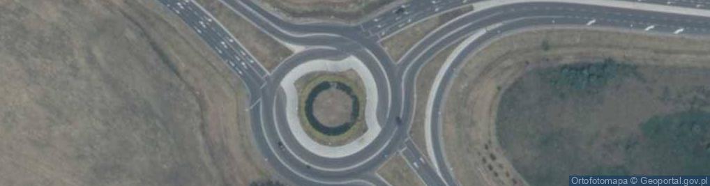 Zdjęcie satelitarne Węzeł 1 Olsztyn Zachód