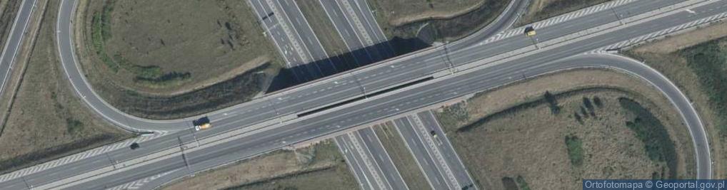 Zdjęcie satelitarne Węzeł 14 Lublin Zadębie