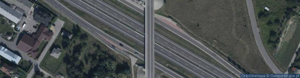 Zdjęcie satelitarne Węzeł 16 Świdnik