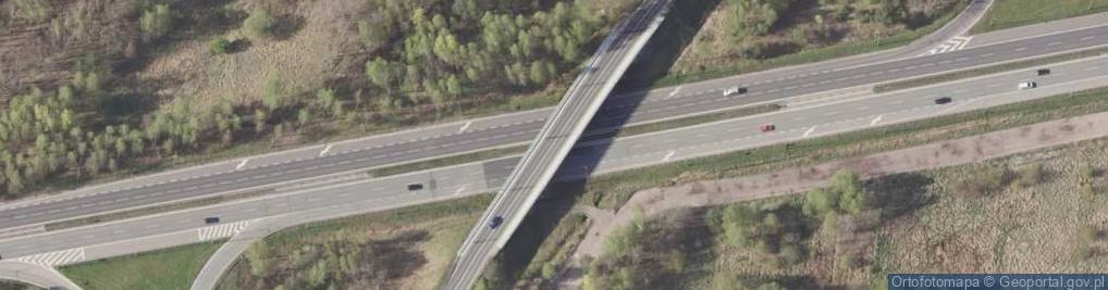 Zdjęcie satelitarne Węzeł 17 Mysłowice Kosztowy