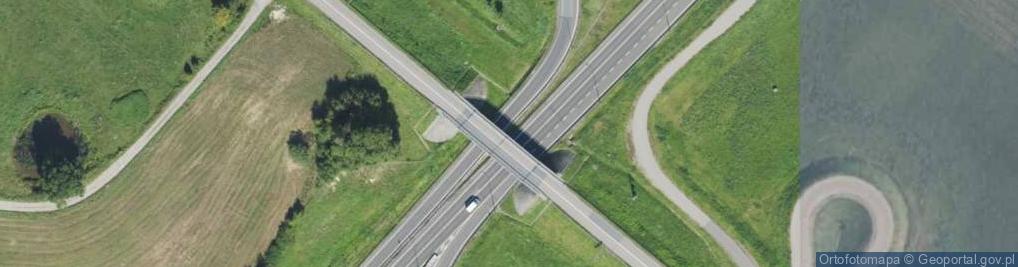 Zdjęcie satelitarne Węzeł 2 Młynary