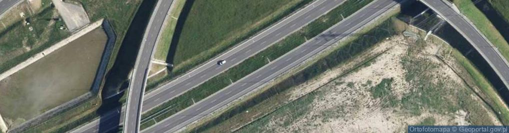 Zdjęcie satelitarne Węzeł 22/1 Bielice
