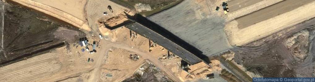 Zdjęcie satelitarne Węzeł 34 Halinów