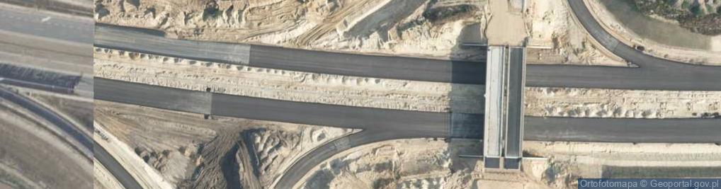 Zdjęcie satelitarne Węzeł 40 Siedlce Zachód