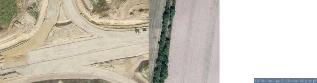 Zdjęcie satelitarne Węzeł 43 Biała Podlaska