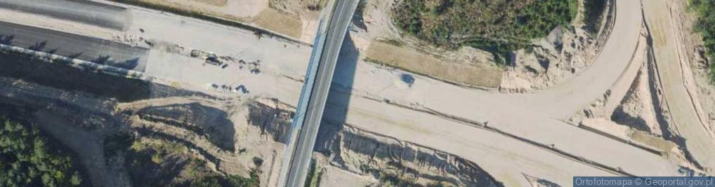 Zdjęcie satelitarne Węzeł 44 Lębork Południe