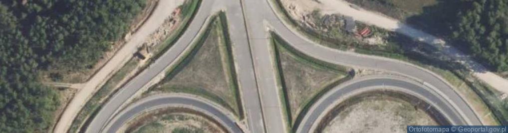 Zdjęcie satelitarne Węzeł 5 Łomża Zachód