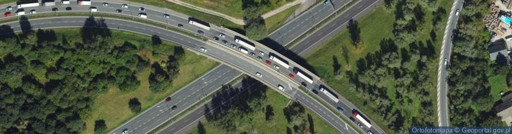Zdjęcie satelitarne Węzeł 51/R1 Balice I