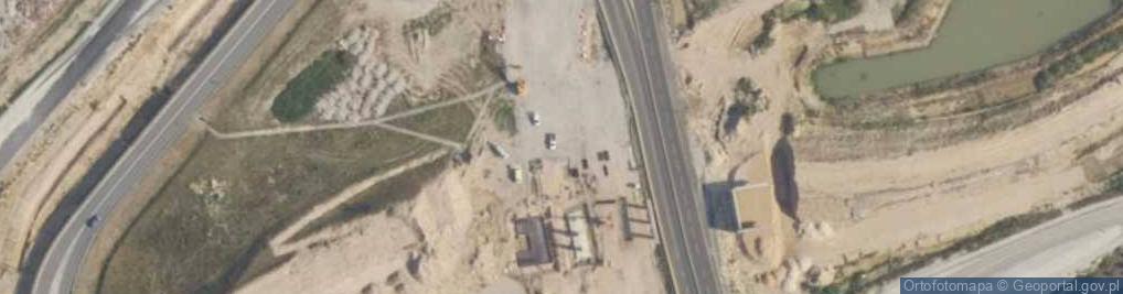 Zdjęcie satelitarne Węzeł 54 Załuski