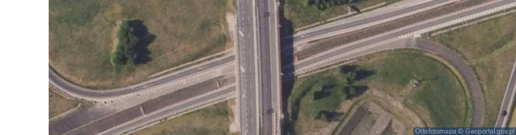 Zdjęcie satelitarne Węzeł 7 Białystok Północ