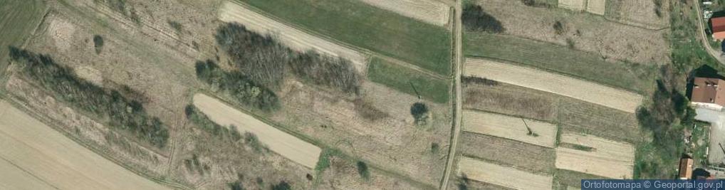 Zdjęcie satelitarne Węzeł 71 Dukla