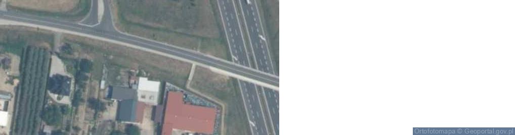 Zdjęcie satelitarne Węzeł Broniszew
