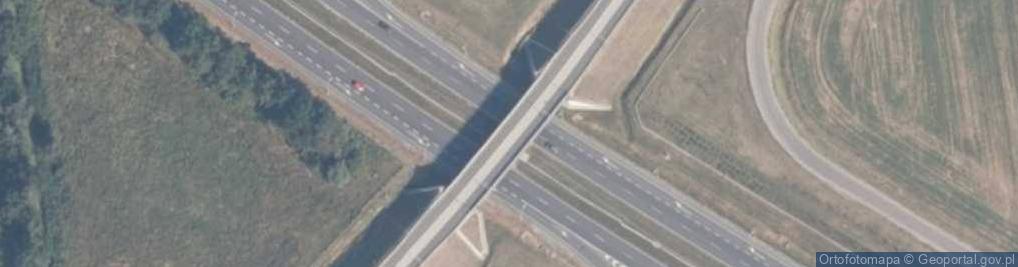 Zdjęcie satelitarne Węzeł Cedry Małe