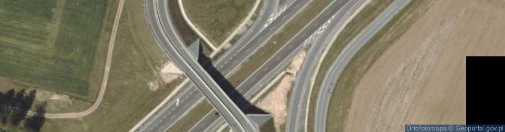 Zdjęcie satelitarne Węzeł Gryźliny