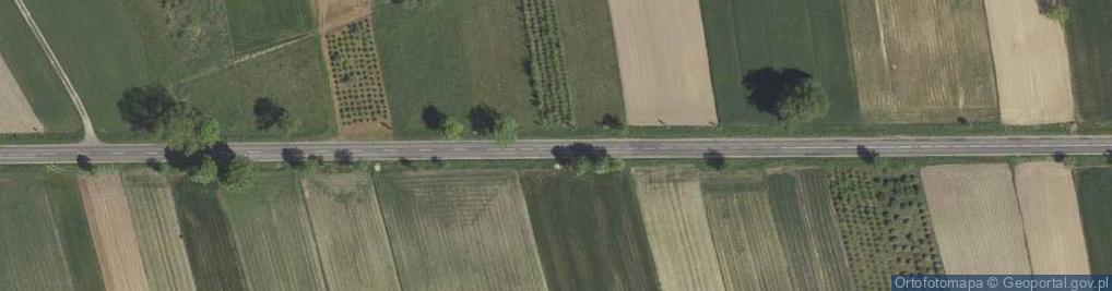 Zdjęcie satelitarne Węzeł Modliborzyce - Zjazd nr 48