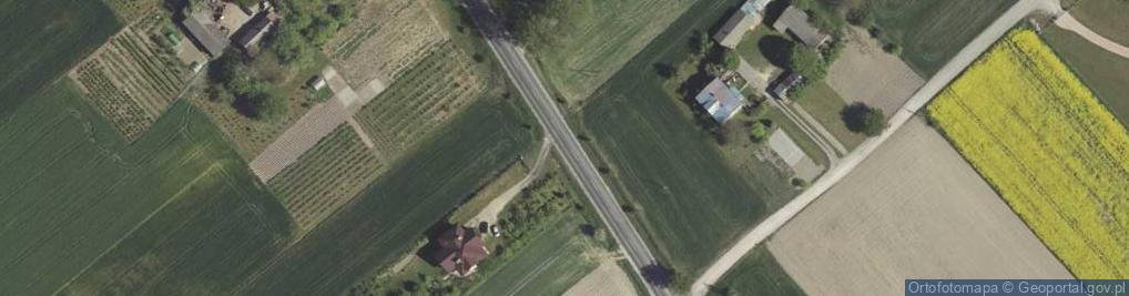 Zdjęcie satelitarne Węzeł Niedrzwica Duża - Zjazd nr 43