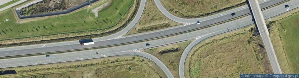 Zdjęcie satelitarne Węzeł Olszyce