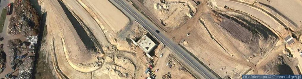Zdjęcie satelitarne Węzeł Otwock - Zjazd nr 4