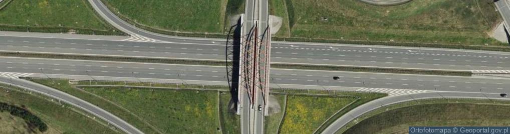 Zdjęcie satelitarne Węzeł Piekary Śląskie