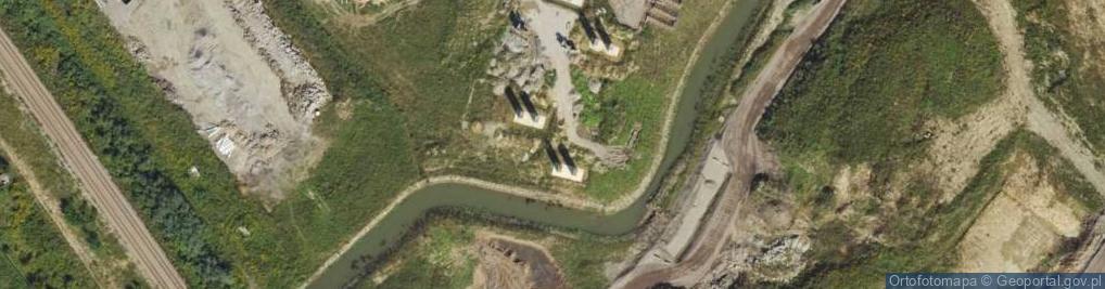 Zdjęcie satelitarne Węzeł R13/112 Kraków Mistrzejowice