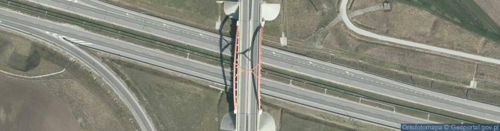 Zdjęcie satelitarne Węzeł Radymno