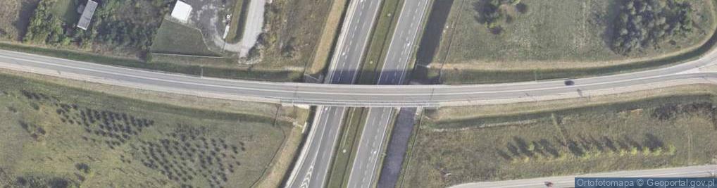 Zdjęcie satelitarne Węzeł Szydłowiec Centrum - Zjazd nr 86