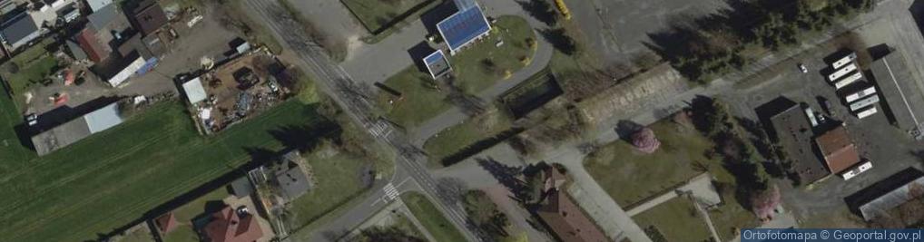 Zdjęcie satelitarne baza pks parking naprawa