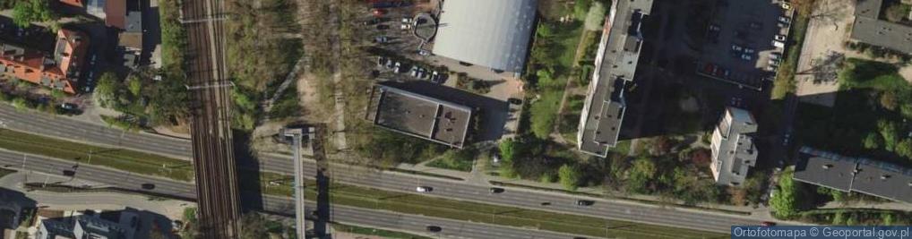 Zdjęcie satelitarne Centrum Profilaktyki Kręgosłupa Wrocławskie Centrum Treningowe SPARTAN sp. z o.o.