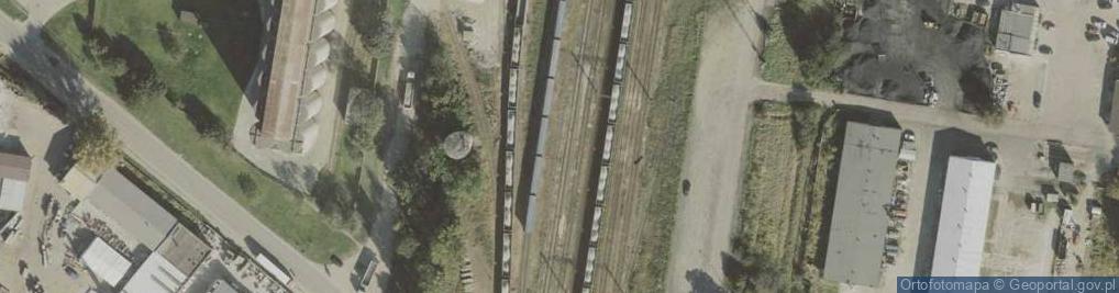Zdjęcie satelitarne Kolejowa