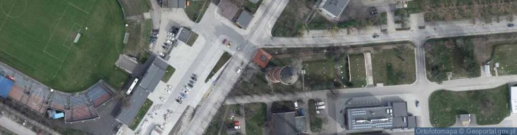 Zdjęcie satelitarne Miejska wieża ciśnień