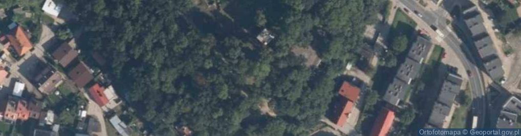 Zdjęcie satelitarne Wieża ciśnień