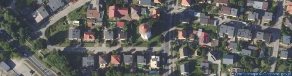 Zdjęcie satelitarne Wodociągowa