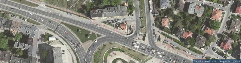 Zdjęcie satelitarne Krakowskie Metro