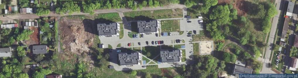 Zdjęcie satelitarne sosnowiec jędryki 4