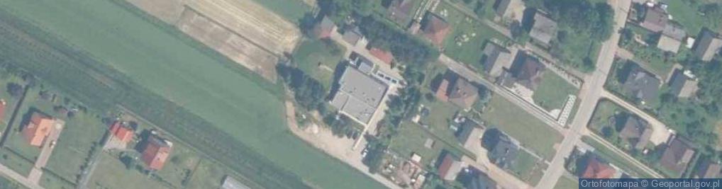 Zdjęcie satelitarne Gminny Zakład Wodociągów i Kanalizacji w Przeciszowie GZWiK