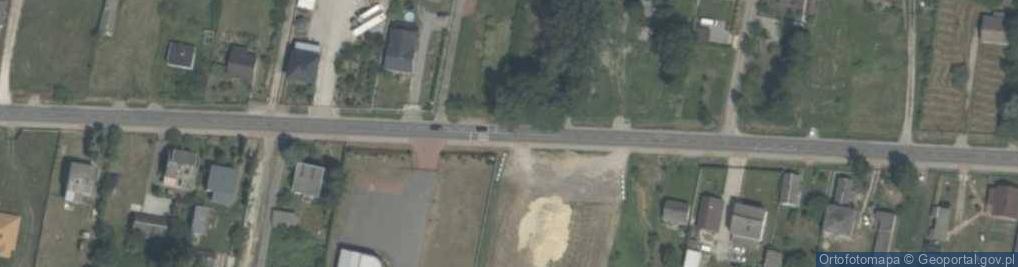 Zdjęcie satelitarne Krecik Marcin Kobiela - Usługi ziemne i wodociągowe