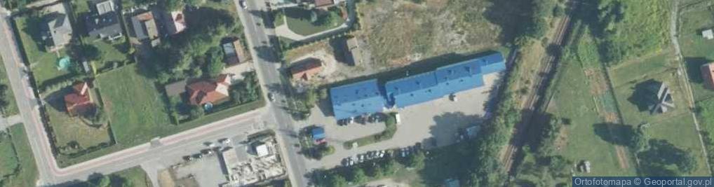 Zdjęcie satelitarne Rejonowe Przedsiębiorstwo Wodociągów i Kanalizacji w Brzesku