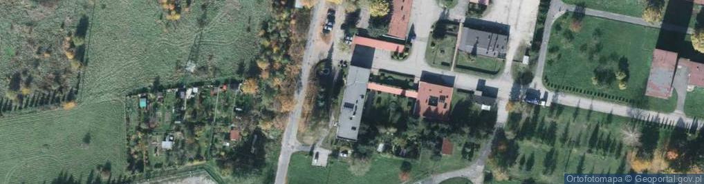 Zdjęcie satelitarne Stacja Uzdatniania Wody Czaniec