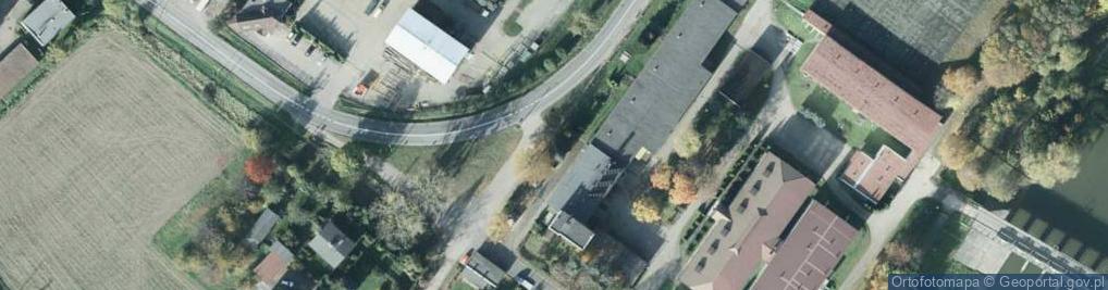Zdjęcie satelitarne Stacja Uzdatniania Wody Strumień
