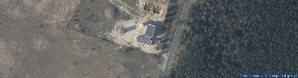 Zdjęcie satelitarne Stacja Uzdatniania Wody w Gozdnicy