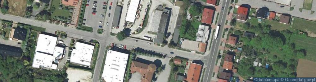 Zdjęcie satelitarne Zakład Gospodarki Komunalnej i Mieszkaniowej w Słomnikach
