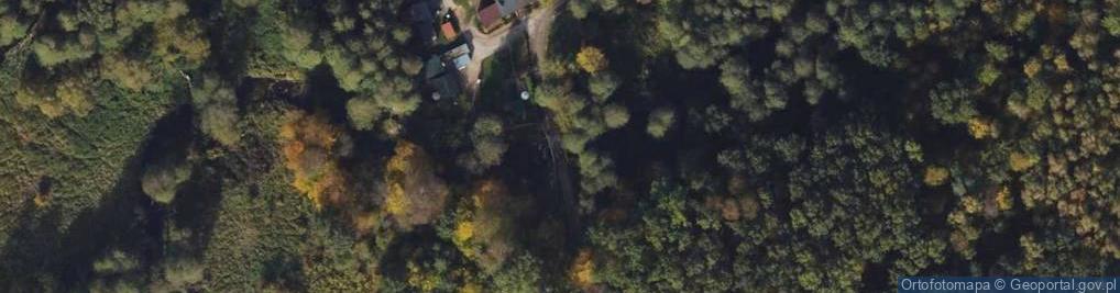 Zdjęcie satelitarne Młyn - Wodospad na rzece Orla Runowo