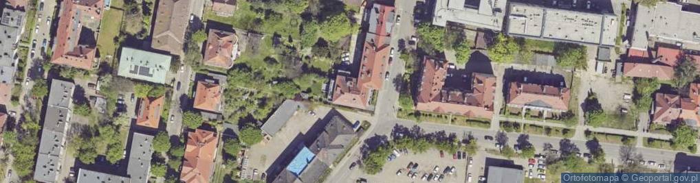 Zdjęcie satelitarne Wspólnota Mieszkaniowa przy ul. Generała Niedźwiadka Okulickiego