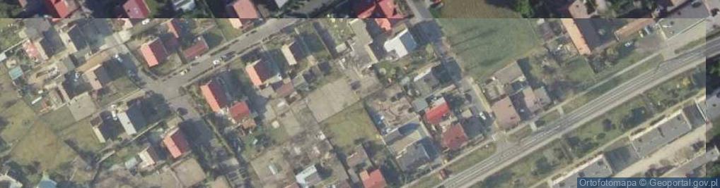 Zdjęcie satelitarne Chocicza