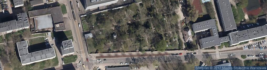 Zdjęcie satelitarne Cmentarz Ewangelicko-Reformowany