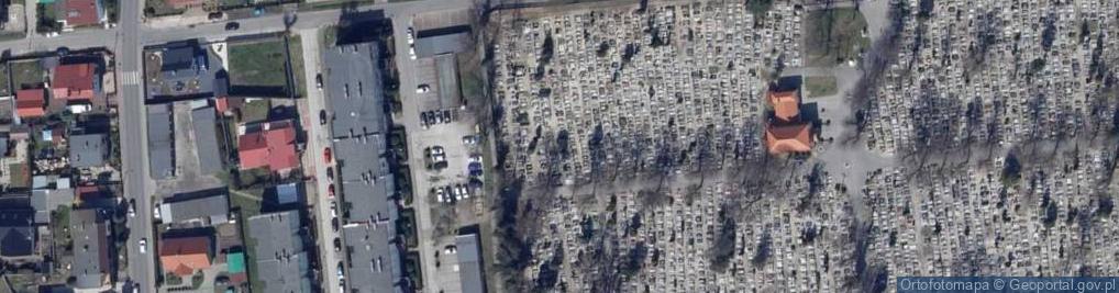 Zdjęcie satelitarne Cmentarz Miejski