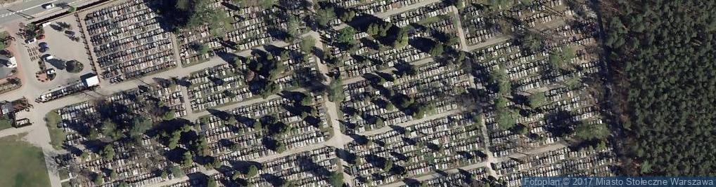 Zdjęcie satelitarne Cmentarz w Marysinie